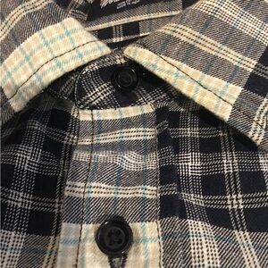 Vintage 1972 EcKo Unlimited World Rhino Brand Mens Short Sleeve Button Down Shir